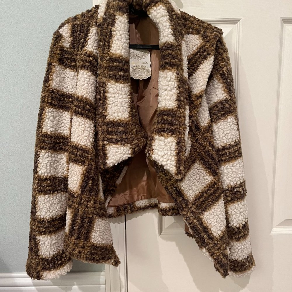 Altar'd State Sherpa Jacket - Picture 2 of 3